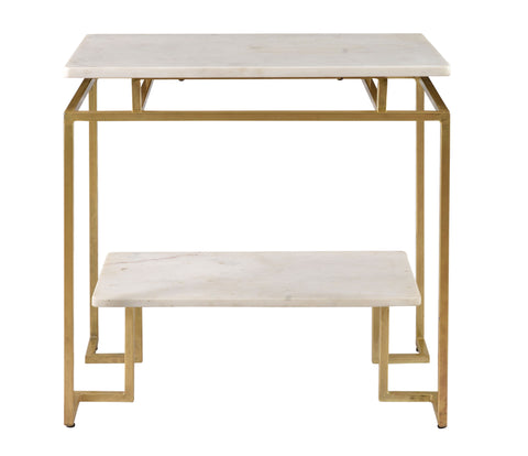 Portia - Accent Table - Vendar Burnished Gold - Premium Accent Tables from Coast2Coast Home - Just $907.50! Shop now at brett interiors