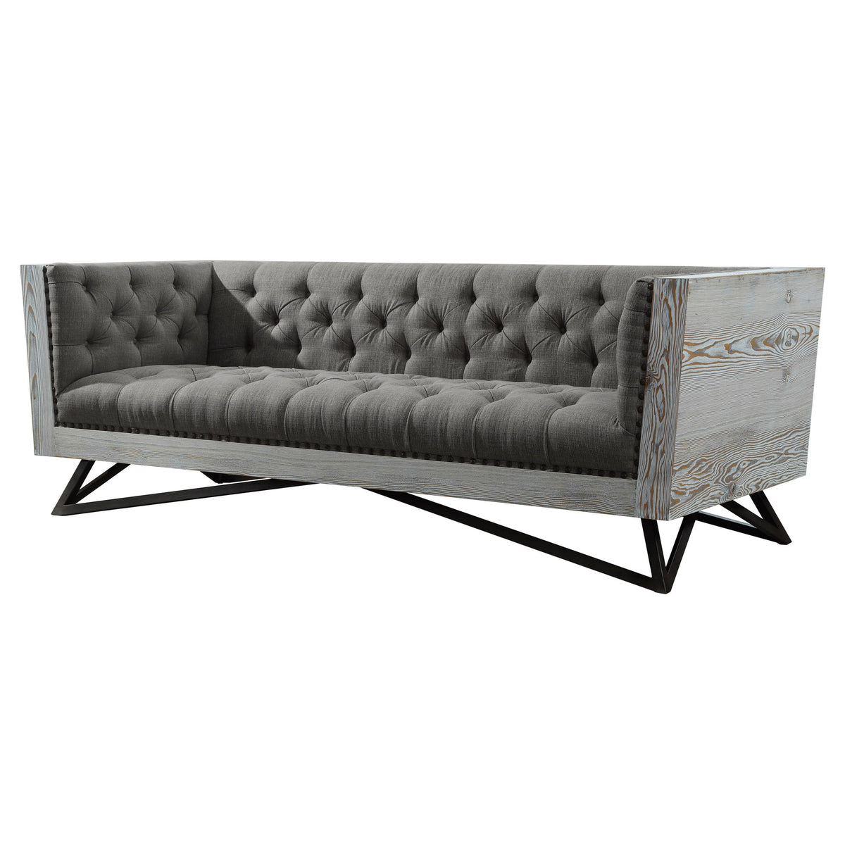 Regis - Contemporary Sofa - Premium Stationary Sofas from Armen Living - Just $2682.50! Shop now at brett interiors