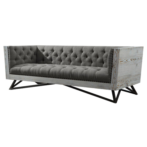 Regis - Contemporary Sofa - Premium Stationary Sofas from Armen Living - Just $2682.50! Shop now at brett interiors
