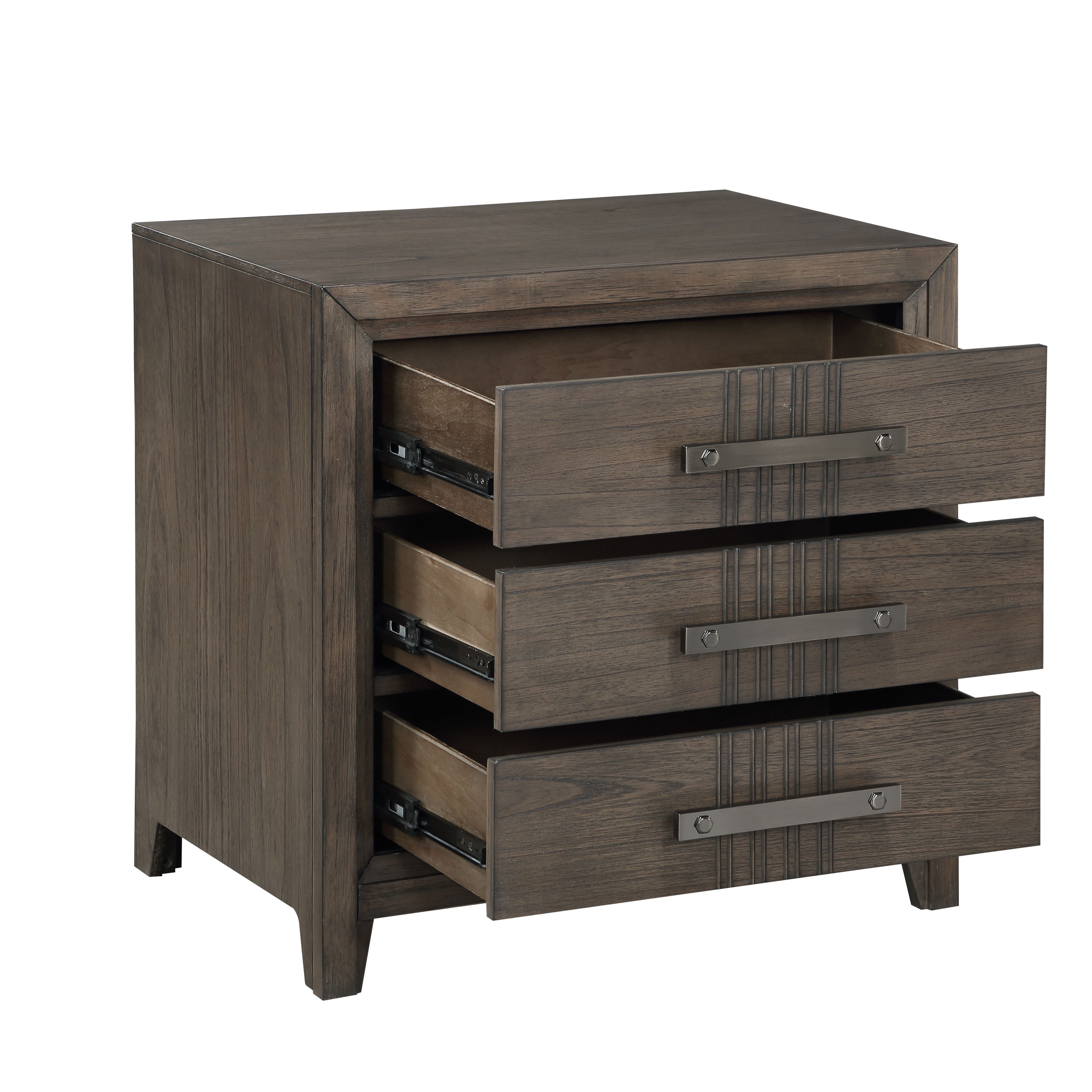 Landon - Nightstand - Walnut - Premium Accent Nightstands from New Classic - Just $275! Shop now at brett interiors