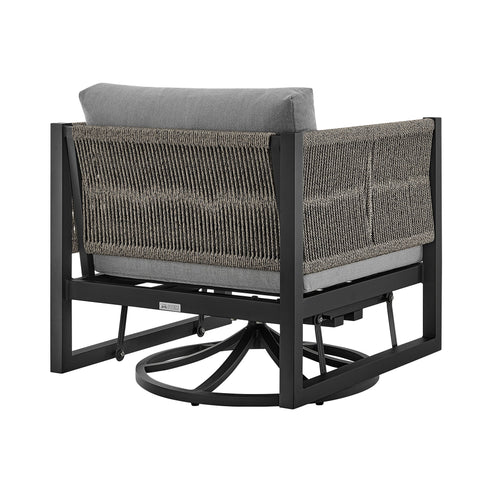 Mareike - Outdoor Patio Swivel Glider Lounge Chair - Premium Swivel Chairs from Armen Living - Just $1497.50! Shop now at brett interiors