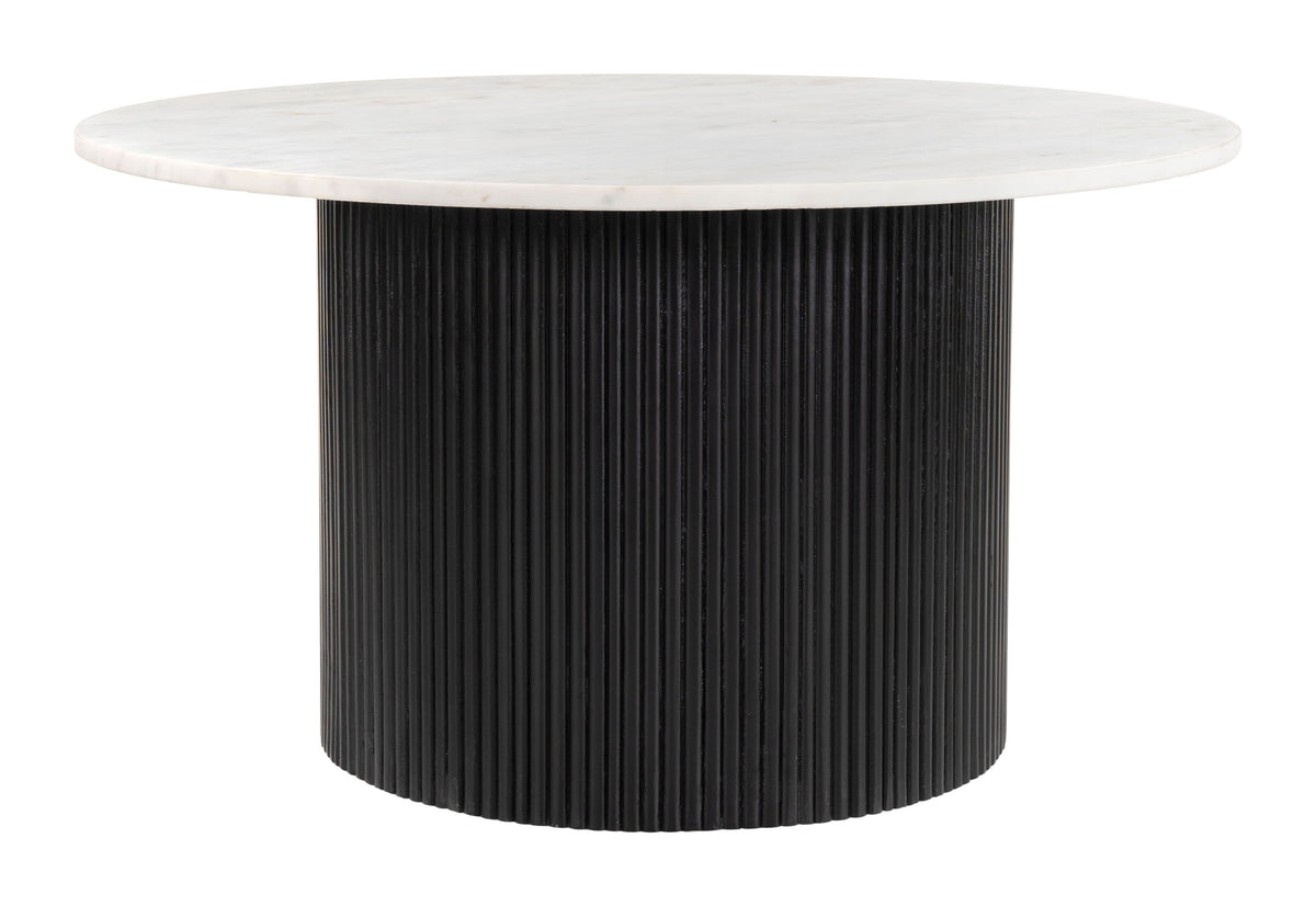 Izola - Coffee Table - White / Black - Premium Coffee Tables from Zuo Modern - Just $1250! Shop now at brett interiors