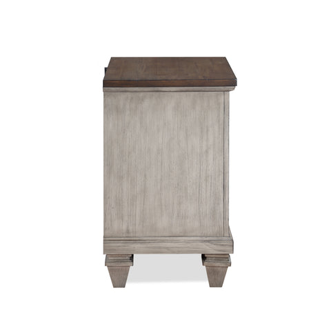 Mariana - Nightstand With USB - Vintage Creme - Premium Nightstands w/ Charging Stations from New Classic - Just $400! Shop now at brett interiors