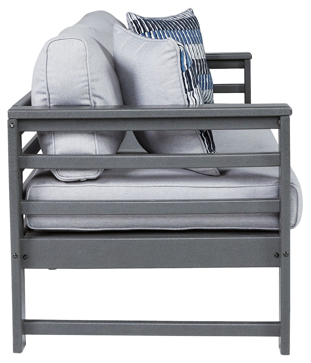 Amora - Charcoal Gray - Sofa With Cushion - Premium Sofas from Signature Design by Ashley® - Just $1348.13! Shop now at brett interiors