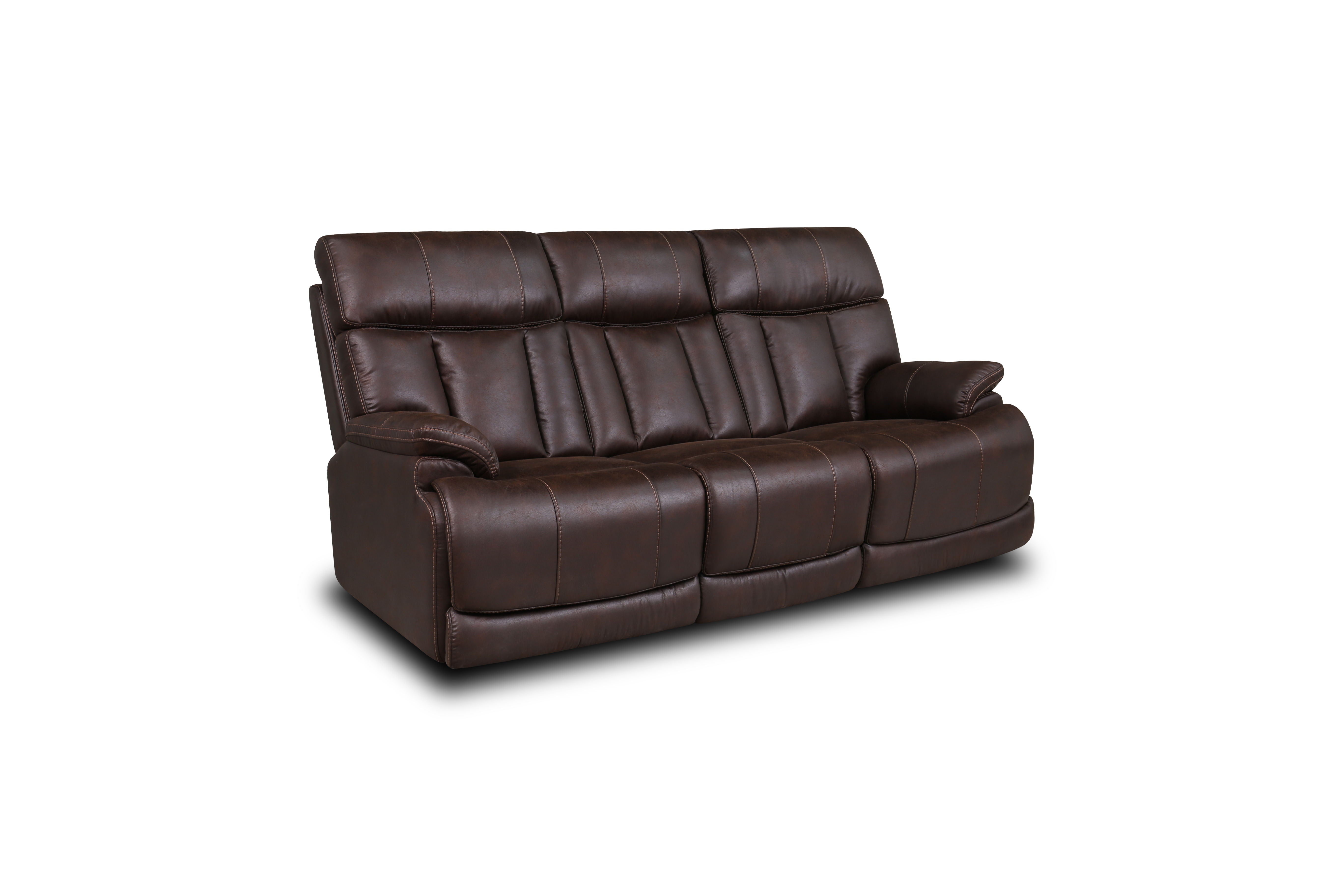 Clive - Power Reclining Sofa with Power Headrests & Lumbar - Dark Brown - Premium Reclining Sofas from Flexsteel - Just $2875! Shop now at brett interiors