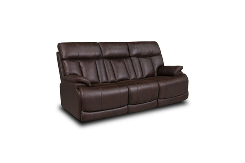Clive - Power Reclining Sofa with Power Headrests & Lumbar - Dark Brown - Premium Reclining Sofas from Flexsteel - Just $2875! Shop now at brett interiors
