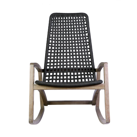 Griffin - Outdoor Patio Rocking Chair - Premium Rocker Chairs from Armen Living - Just $762.50! Shop now at brett interiors