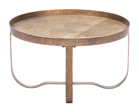 Vannes - Coffee Table - Brass - Premium Coffee Tables from Zuo Modern - Just $725! Shop now at brett interiors