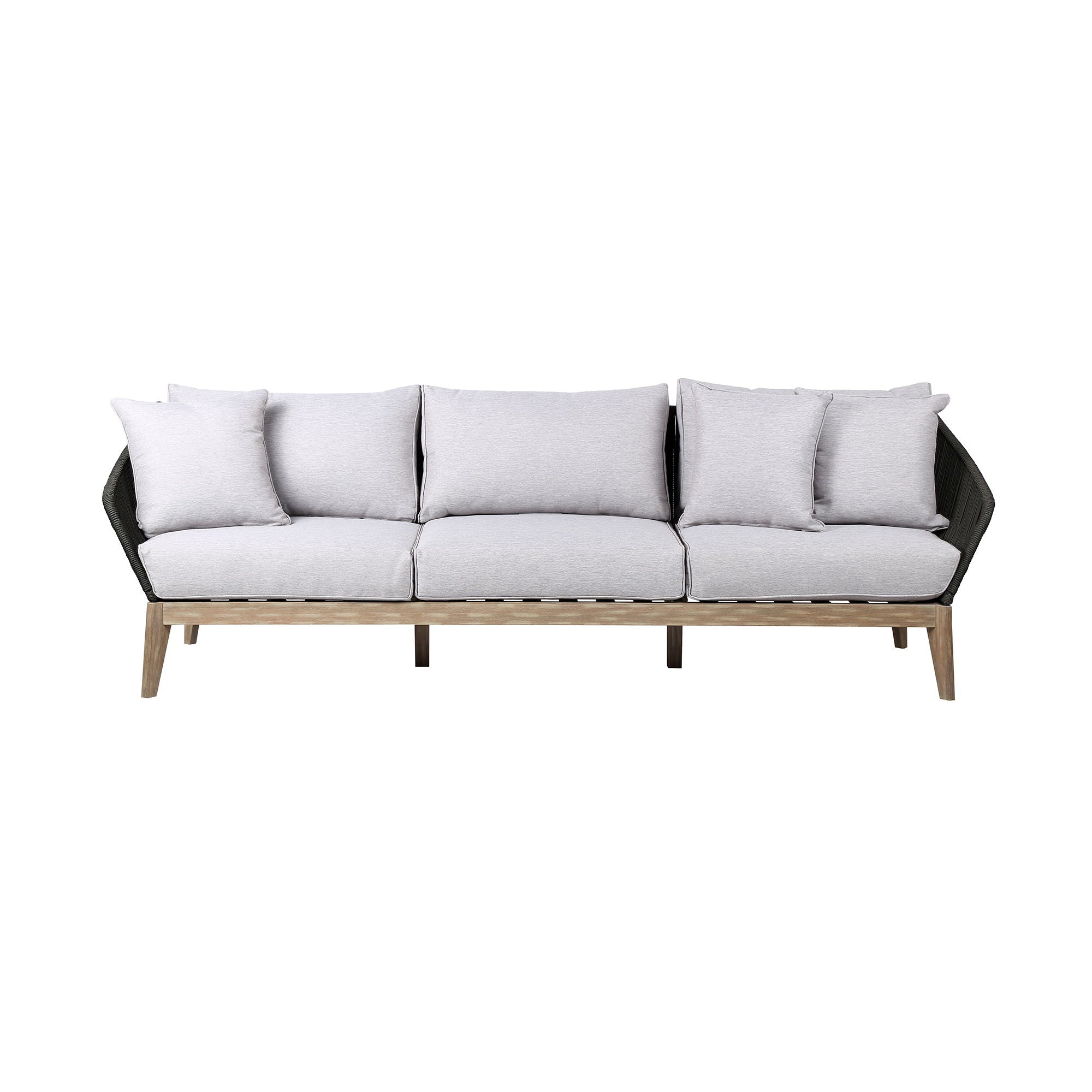 Athos - Indoor / Outdoor 3 Seater Sofa - Premium Sofas from Armen Living - Just $1820! Shop now at brett interiors