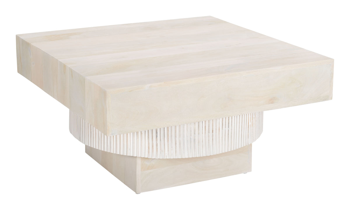 Trani - Coffee Table - Natural - Premium Coffee Tables from Zuo Modern - Just $1900! Shop now at brett interiors