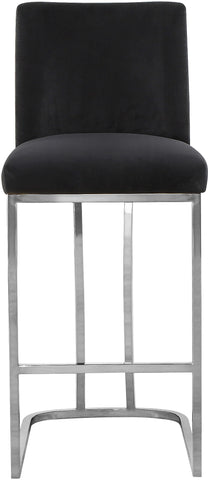 Heidi - Stool with Chrome Legs - Premium Adjustable Height from Meridian Furniture - Just $312.50! Shop now at brett interiors