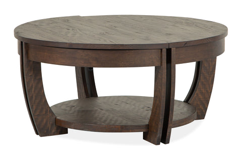 Lyndale - Lift Top Storage Cocktail Table With Casters - Nutmeg - Premium Cocktail Tables from Magnussen Furniture - Just $789! Shop now at brett interiors