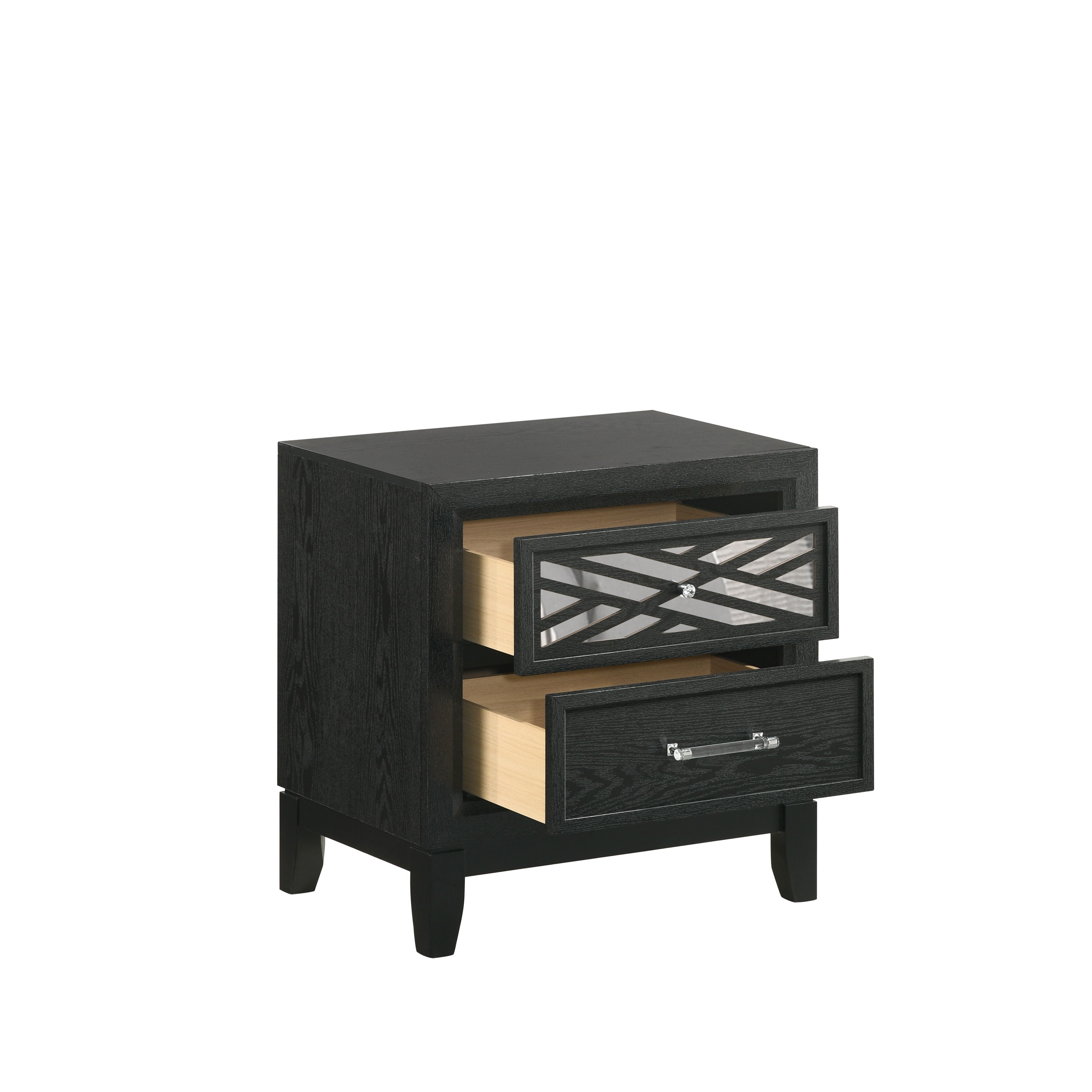 Obsidian - Nightstand - Black - Premium Accent Nightstands from New Classic - Just $175! Shop now at brett interiors