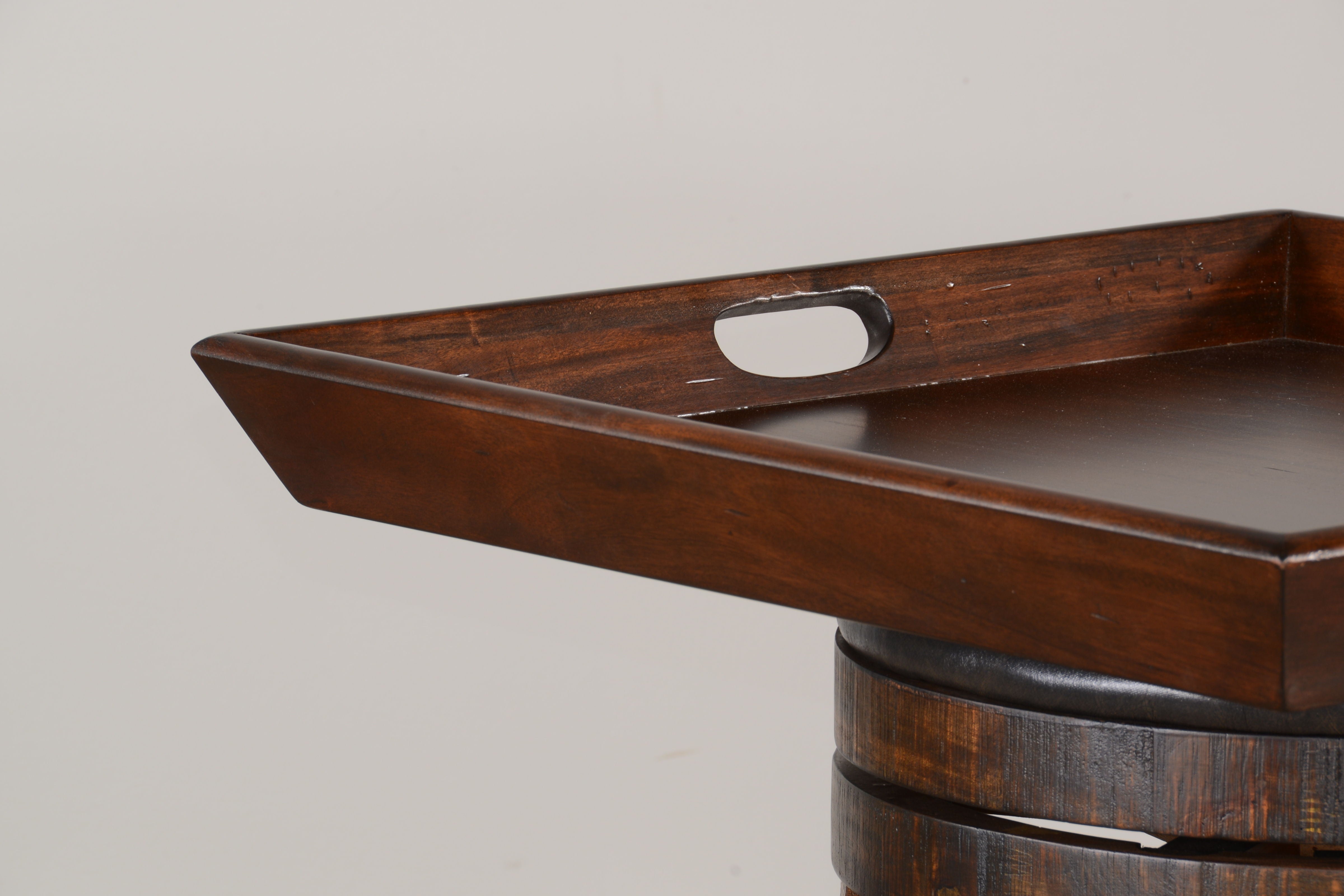 Santa Fe - Ottoman Tray - Dark Brown - Premium Trays from Sunny Designs - Just $140! Shop now at brett interiors
