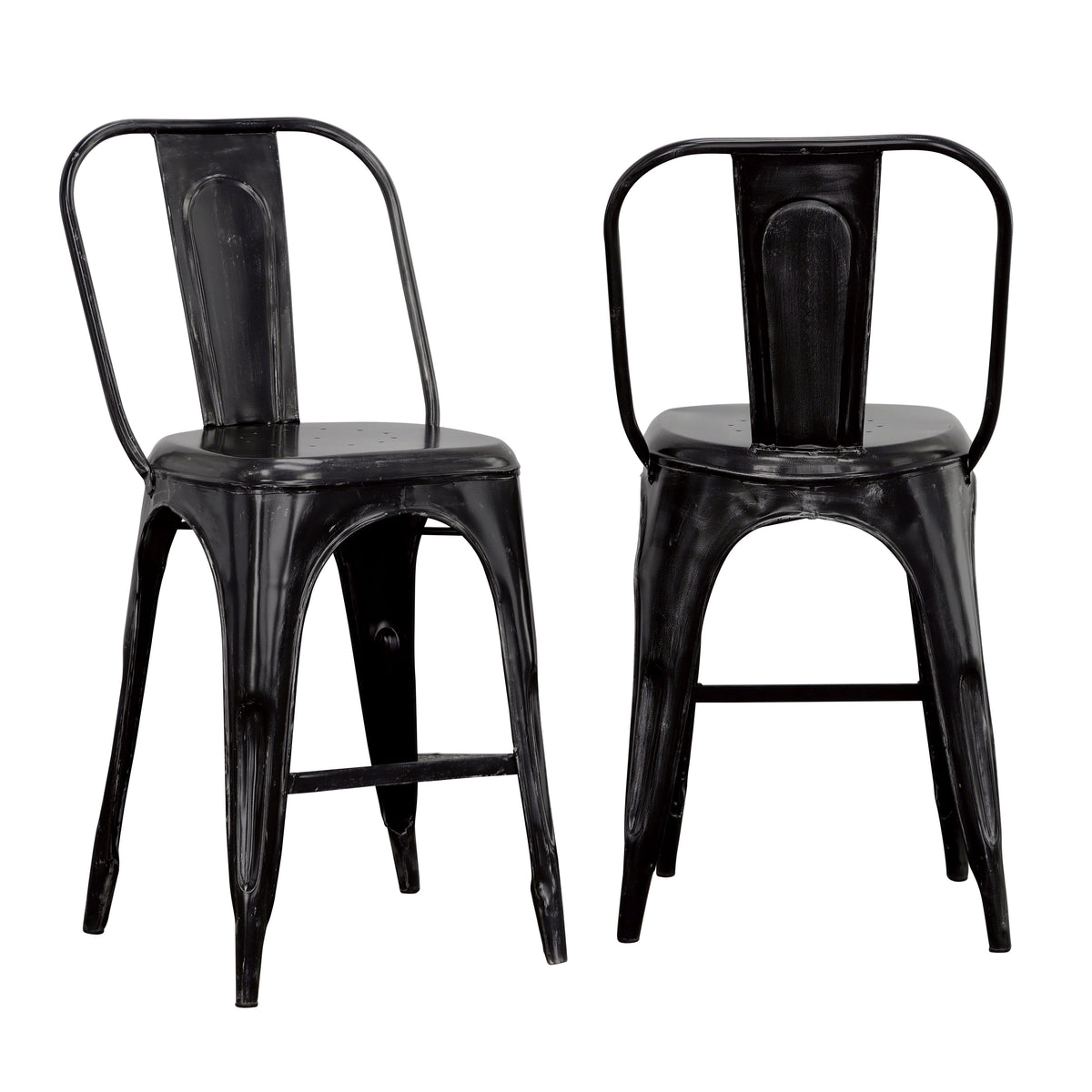 Inkwell - Counter Height Dining Chair (Set of 2) - Black - Premium Chair Sets from Coast2Coast Home - Just $2970! Shop now at brett interiors