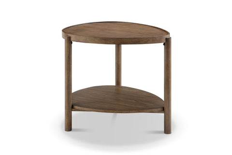 Hadleigh - Shaped Accent End Table - Honey - Premium End Tables from Magnussen Furniture - Just $375! Shop now at brett interiors
