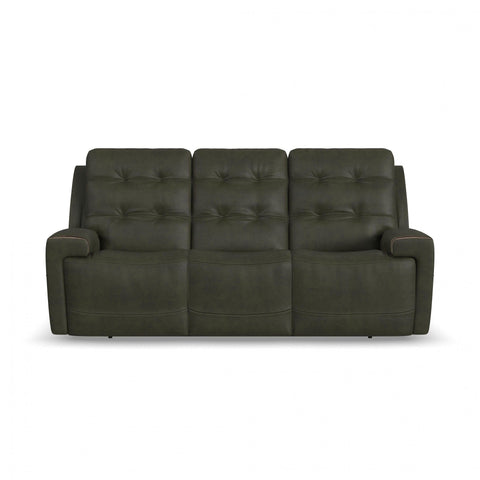 Iris - Power Reclining Sofa with Power Headrests - Premium Reclining Sofas from Flexsteel - Just $3375! Shop now at brett interiors