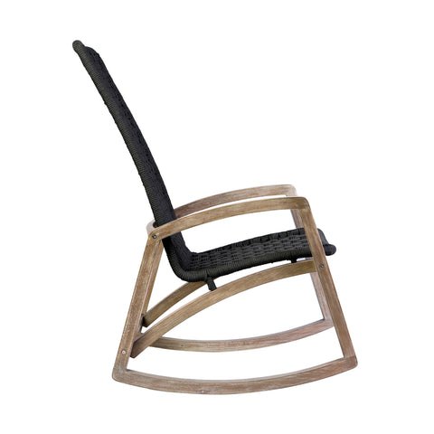 Griffin - Outdoor Patio Rocking Chair - Premium Rocker Chairs from Armen Living - Just $762.50! Shop now at brett interiors
