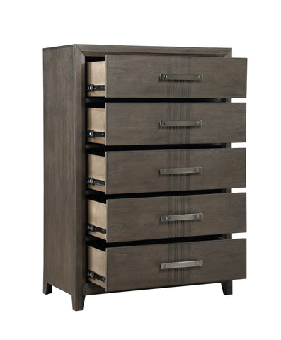 Landon - Chest - Walnut - Premium Accent Chests from New Classic - Just $625! Shop now at brett interiors