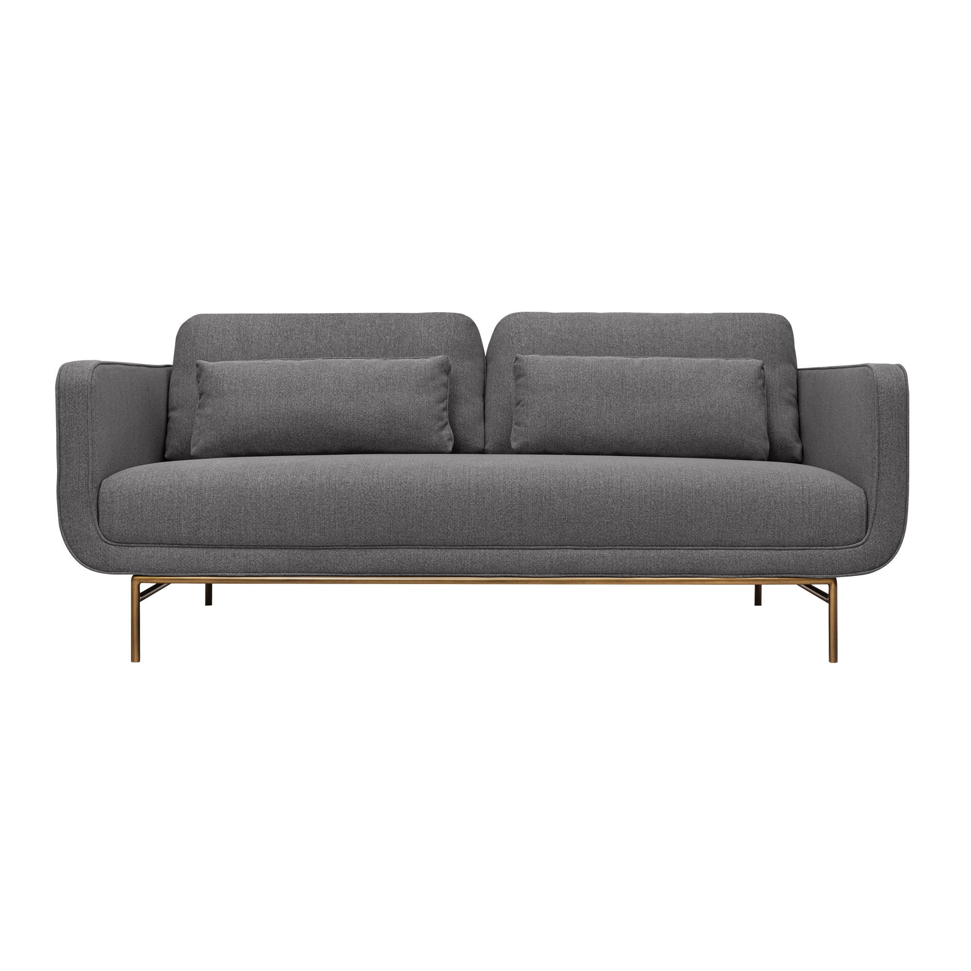 Lilou - 77" Fabric Sofa - Premium Stationary Sofas from Armen Living - Just $2190! Shop now at brett interiors