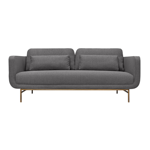 Lilou - 77" Fabric Sofa - Premium Stationary Sofas from Armen Living - Just $2190! Shop now at brett interiors
