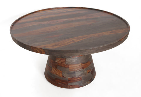 Tucson - Solid Wood Table With Tray Style Top And Tapered Pedestal Base - Premium Cocktail Tables from Coast2Coast Home - Just $907.50! Shop now at brett interiors
