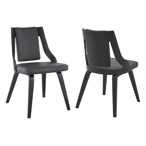Aniston - Dining Chairs (Set of 2) - Premium Chair Sets from Armen Living - Just $495! Shop now at brett interiors