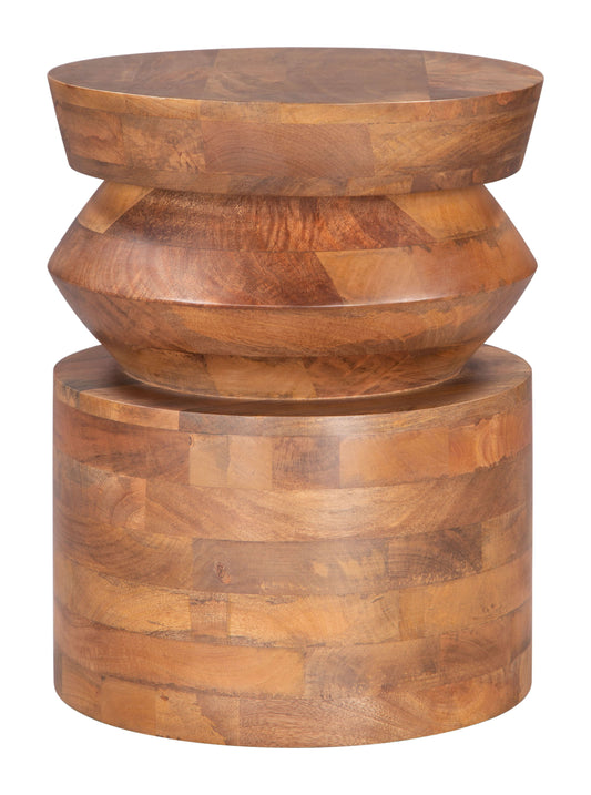 Kollam - Side Table - Brown - Premium Side Tables from Zuo Modern - Just $1075! Shop now at brett interiors