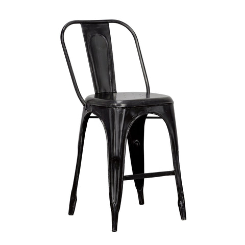 Inkwell - Counter Height Dining Chair (Set of 2) - Black - Premium Chair Sets from Coast2Coast Home - Just $2970! Shop now at brett interiors