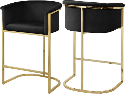 Donatella - Stool - Premium Adjustable Height from Meridian Furniture - Just $537.50! Shop now at brett interiors