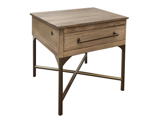Bernabe - End Table - Sepia Brown - Premium End Tables from International Furniture Direct - Just $472.50! Shop now at brett interiors