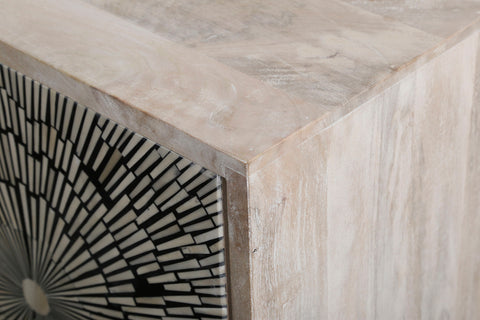 Crossings - Big Bang Console - Light Washed Natural - Premium TV Stands from Parker House - Just $1622.50! Shop now at brett interiors