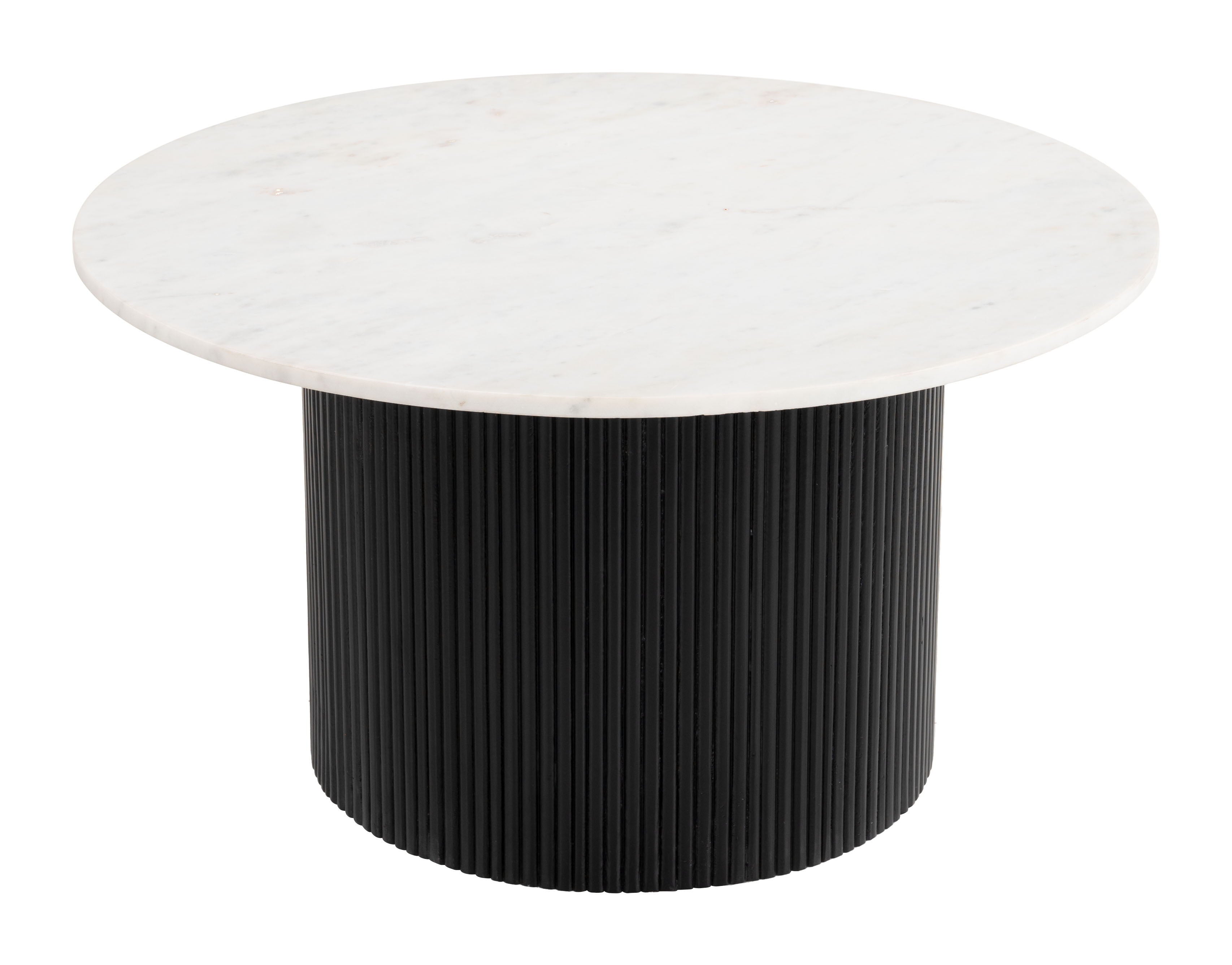 Izola - Coffee Table - White / Black - Premium Coffee Tables from Zuo Modern - Just $1250! Shop now at brett interiors