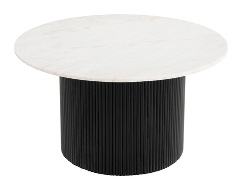 Izola - Coffee Table - White / Black - Premium Coffee Tables from Zuo Modern - Just $1250! Shop now at brett interiors