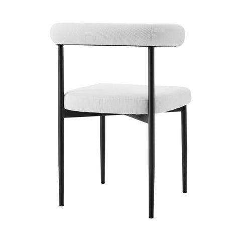 Shannon - Dining Chair (Set of 2) - Black Legs - Premium Chair Sets from Armen Living - Just $700! Shop now at brett interiors