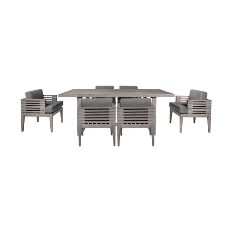 Vivid - Outdoor Patio Dining Set - Premium 5 Piece Outdoor Sets from Armen Living - Just $5450! Shop now at brett interiors