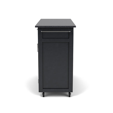 Create-A-Cart - 4 Doors Kitchen Cart - Black Granite Top - Premium Islands & Carts from Homestyles - Just $1912.48! Shop now at brett interiors