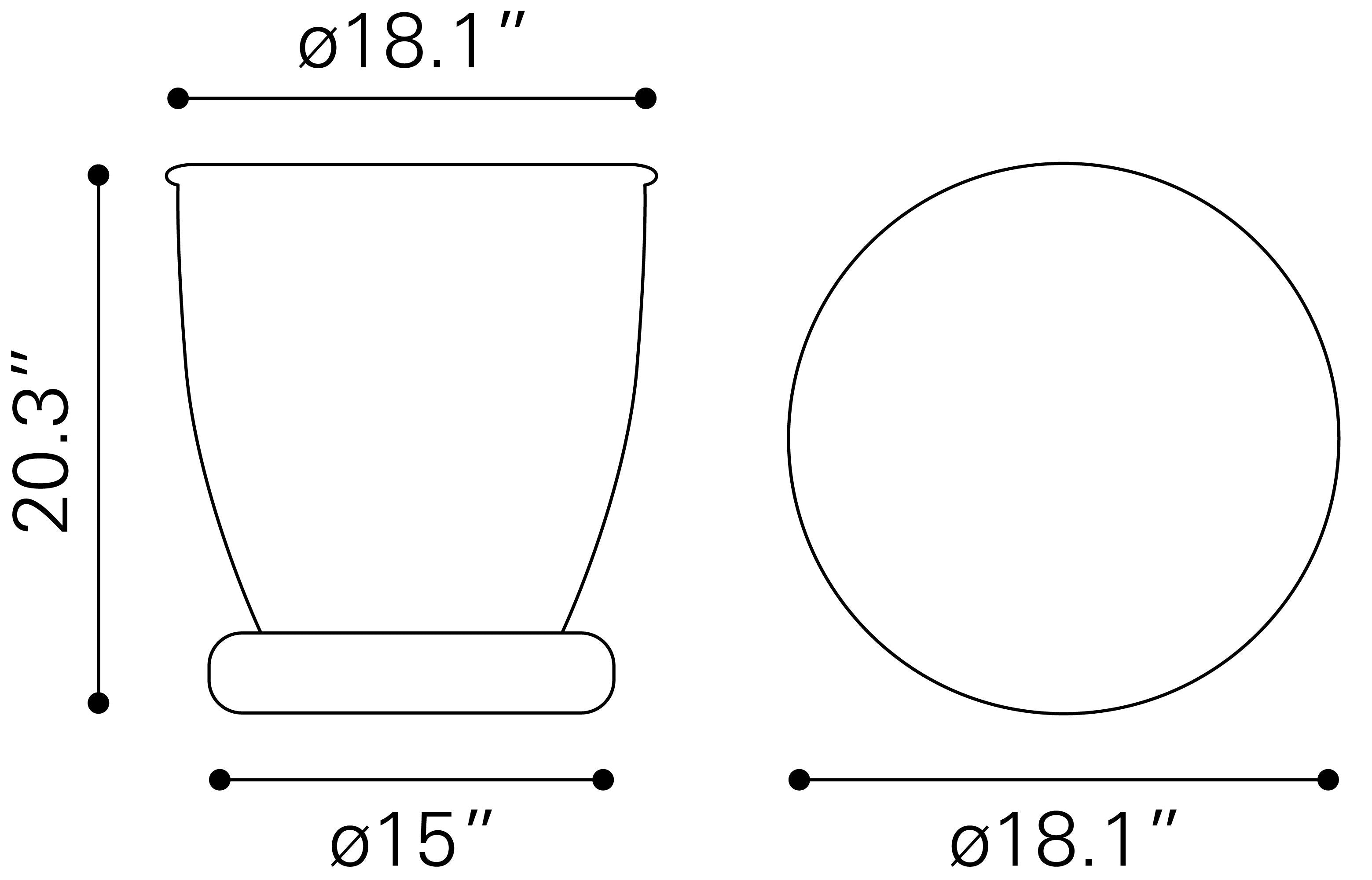 Baku - Side Table - Black - Premium Side Tables from Zuo Modern - Just $675! Shop now at brett interiors