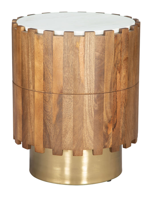 Bombay - Side Table - Natural - Premium Side Tables from Zuo Modern - Just $800! Shop now at brett interiors