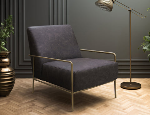 Aragon - Armchair - Onyx - Premium Arm Chairs from International Furniture Direct - Just $747.50! Shop now at brett interiors