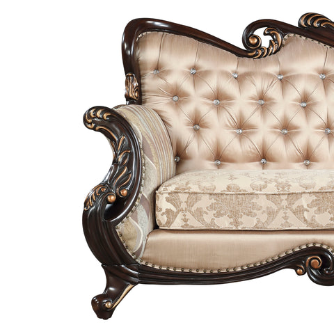 Constantine - Sofa - Cherry - Premium Stationary Sofas from New Classic - Just $1997.50! Shop now at brett interiors
