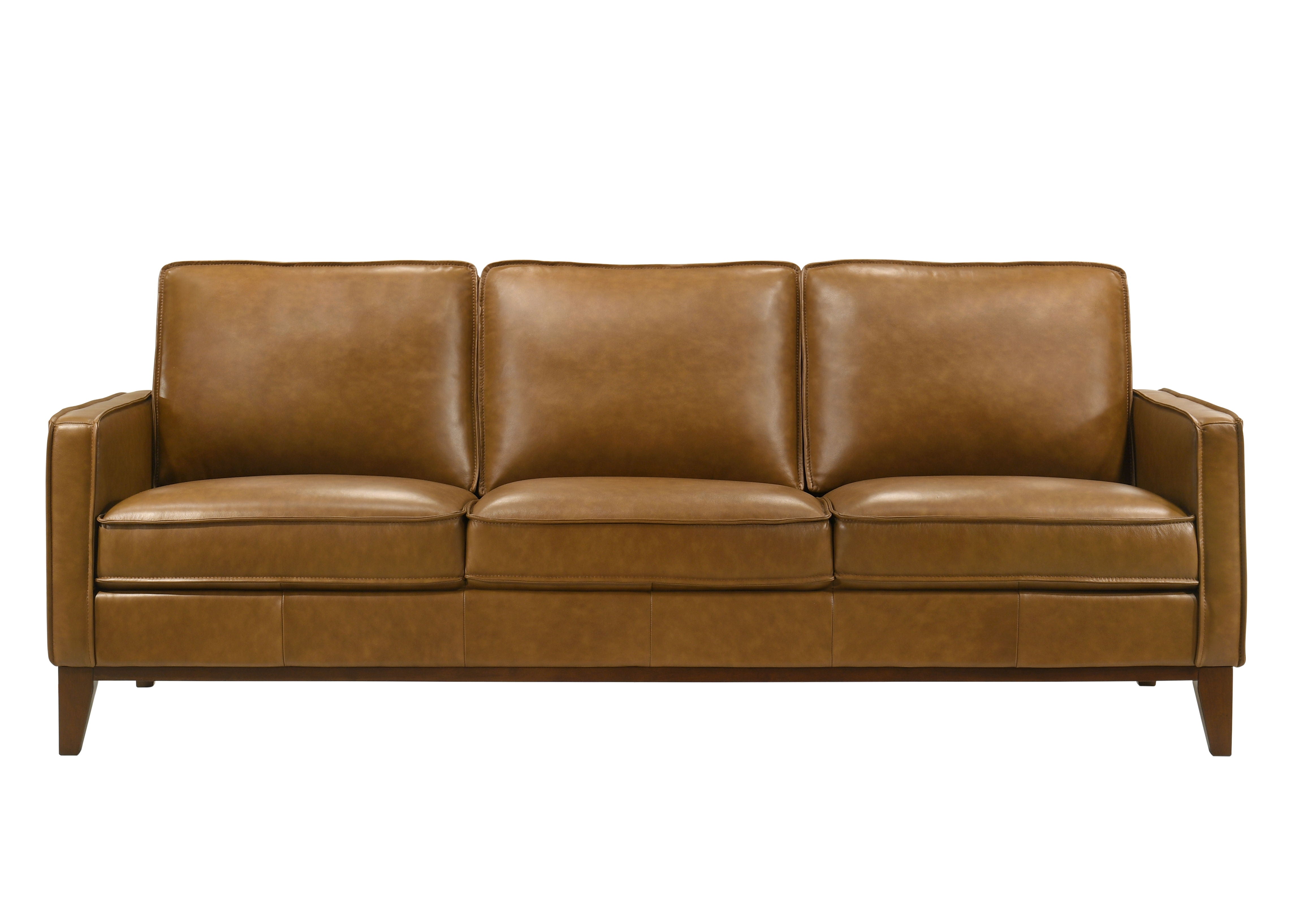 Caspar - Sofa - Caramel - Premium Stationary Sofas from New Classic - Just $1572.50! Shop now at brett interiors