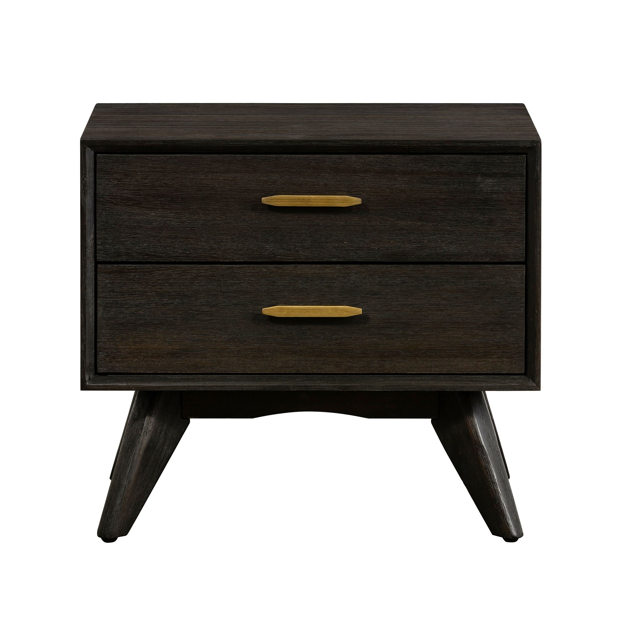 Baly - Acacia Mid-Century Night Stand - Premium Accent Nightstands from Armen Living - Just $440! Shop now at brett interiors