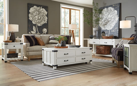Harper Springs - Chairside End Table - Silo White - Premium Chair Side Tables from Magnussen Furniture - Just $625! Shop now at brett interiors
