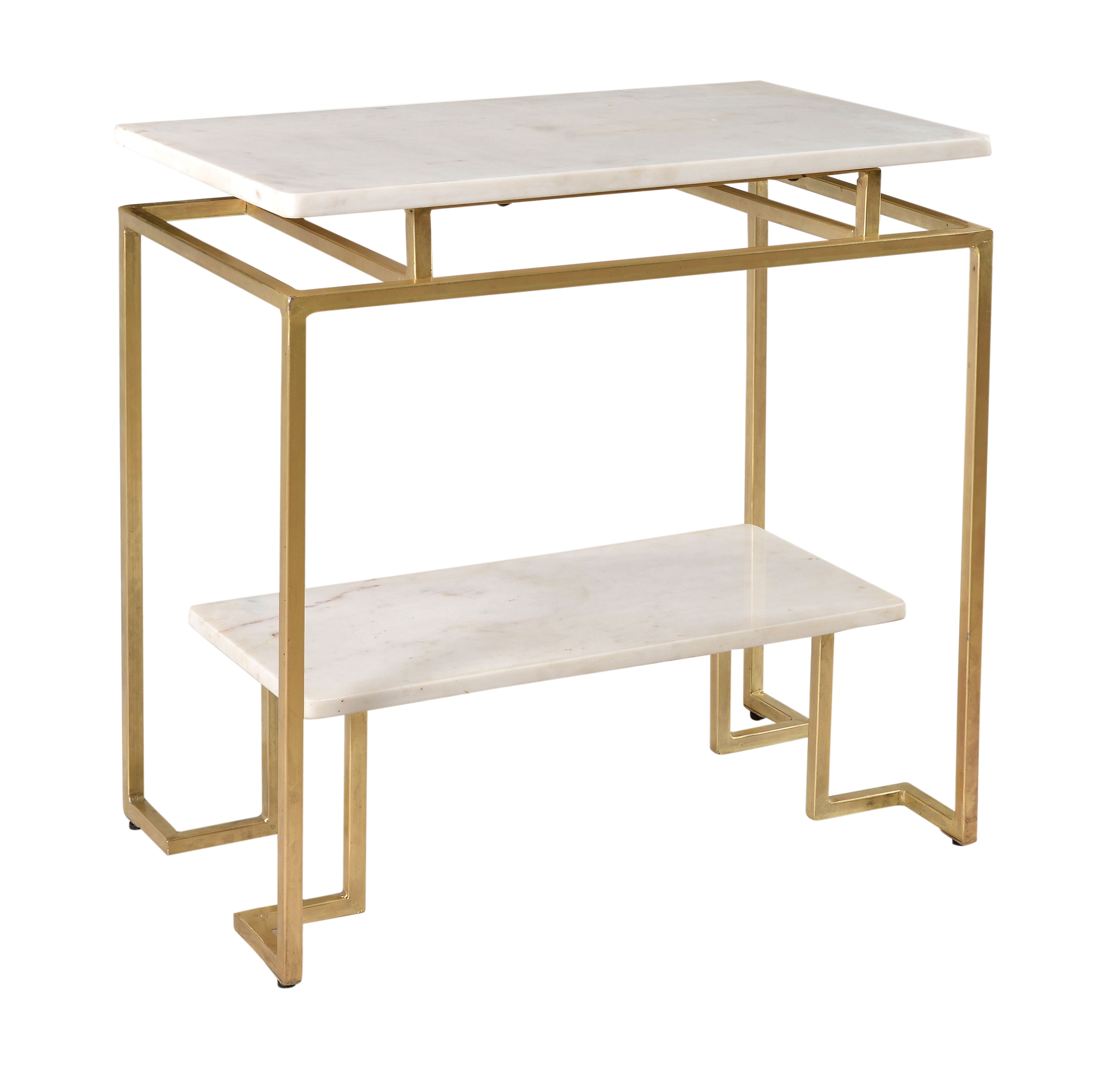 Portia - Accent Table - Vendar Burnished Gold - Premium Accent Tables from Coast2Coast Home - Just $907.50! Shop now at brett interiors