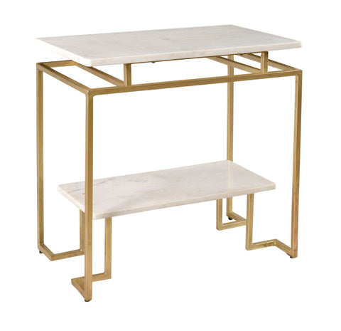 Portia - Accent Table - Vendar Burnished Gold - Premium Accent Tables from Coast2Coast Home - Just $907.50! Shop now at brett interiors