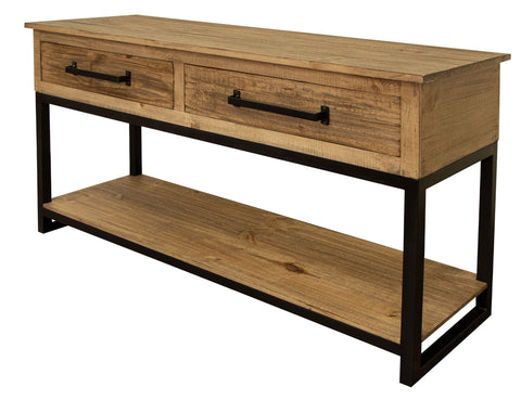 Olivo - Sofa Table - Natural Brown - Premium Sofa Tables from International Furniture Direct - Just $770! Shop now at brett interiors