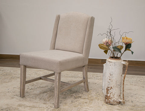 Arena - Upholstered Chair - Beige - Premium Side Chairs from International Furniture Direct - Just $375! Shop now at brett interiors