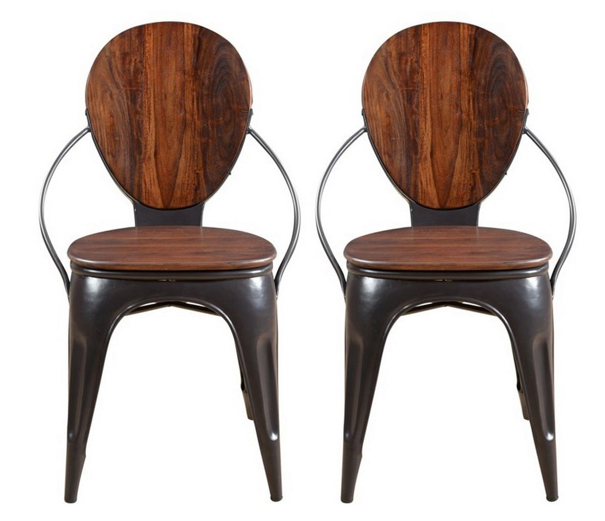 Adler - Dining Chairs (Set of 2) - Honey Brown - Premium Chair Sets from Coast2Coast Home - Just $1485! Shop now at brett interiors