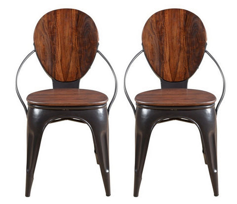 Adler - Dining Chairs (Set of 2) - Honey Brown - Premium Chair Sets from Coast2Coast Home - Just $1485! Shop now at brett interiors